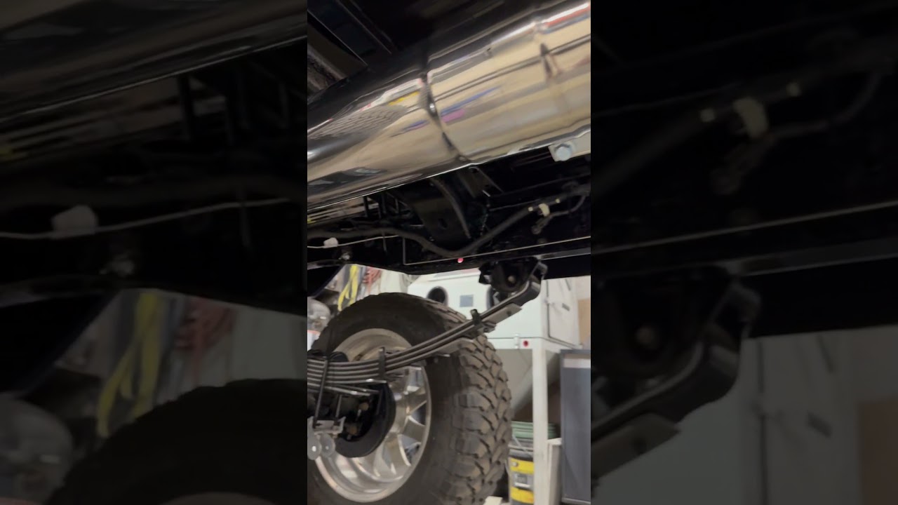 Full Polished 5&rdquo; stainless exhaust - Ford F250 6.0 Powerstroke