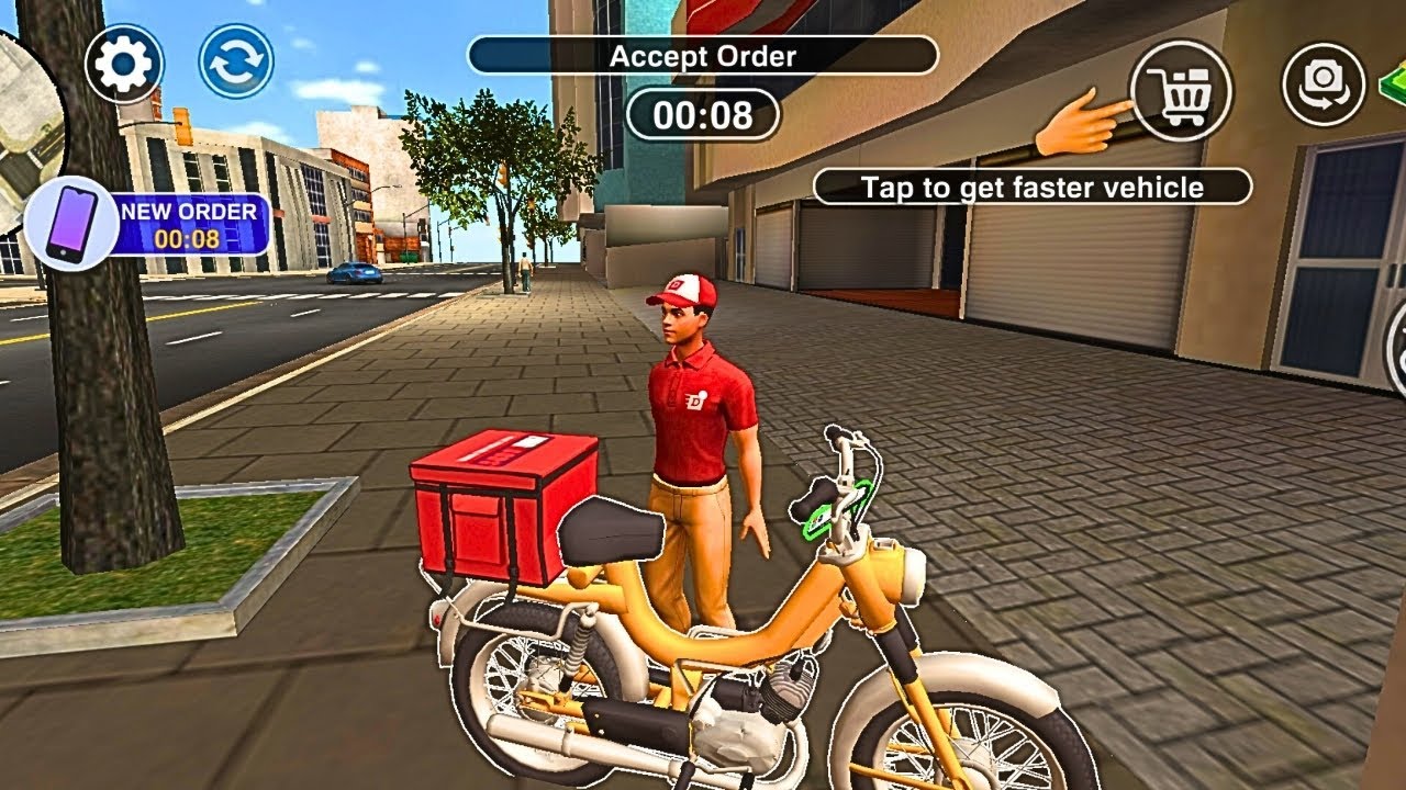 How I Failed to Deliver Sushi Platter | Urban Food Delivery Simulator game 3D | 