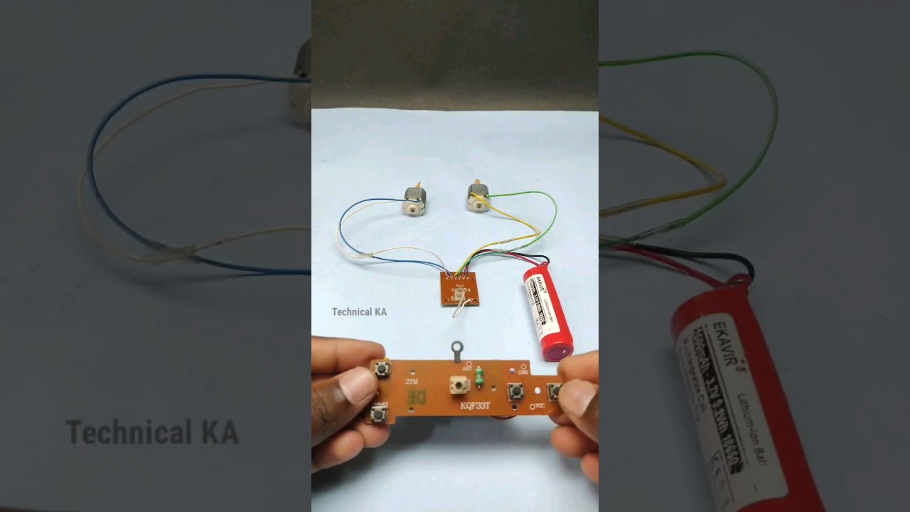 27mhz transmitter and receiver working. #shorts #technicalka #27mhz
