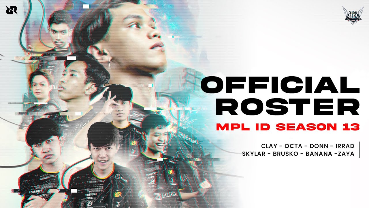 OFFICIAL ROSTER RRQ MOBILE LEGENDS FOR MPL&nbsp;SEASON&nbsp;13