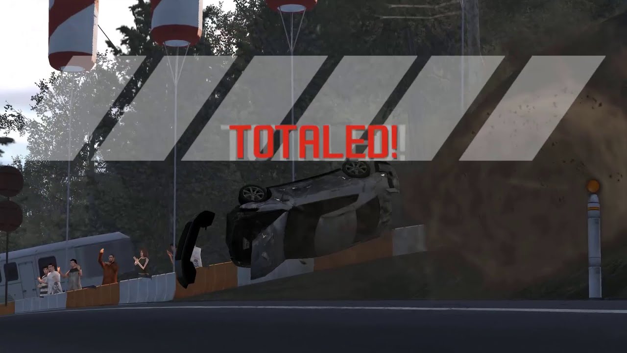 Need for Speed Prostreet: Realistic R35 GTR on Fukushima C is scary.