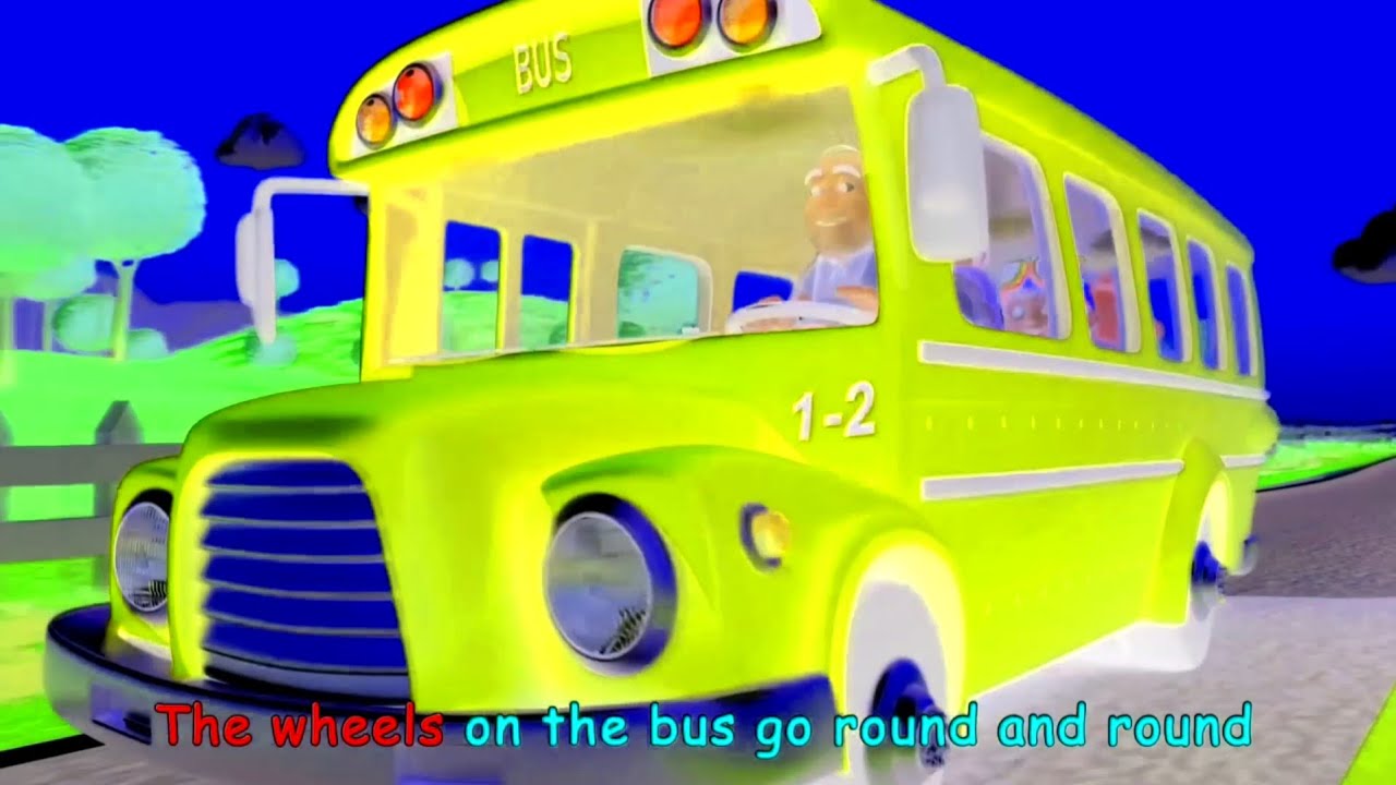Wheels on the Bus! Cocomelon Sparta Remix Sponsored By Klasky Csupo 2001 Effects 