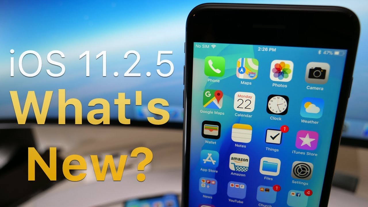 iOS 11.2.5 is Out! - What's New? (4K60P)