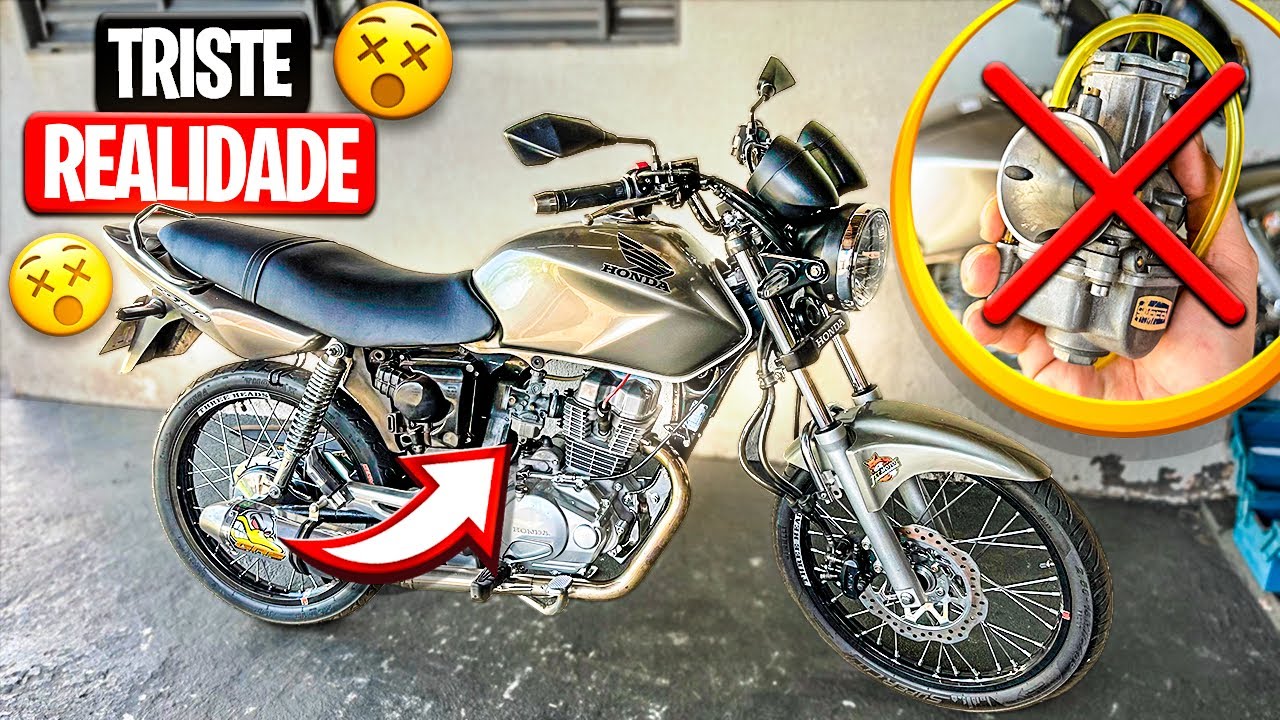 RETIREI O CARBURADOR GUILHOTINA 30MM E VOLTEI PRO ORIGINAL DA TITAN 150 🔥