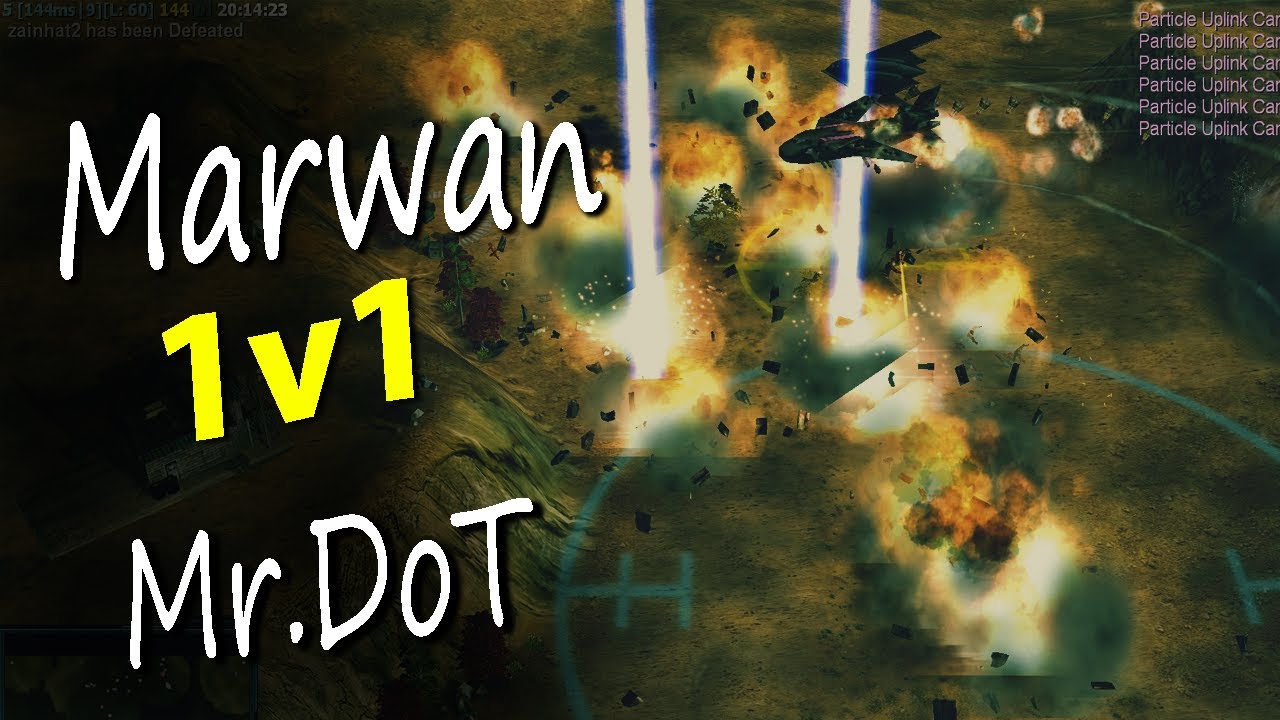 Mr.DoT Vs Marwan لعبة Command & Conquer: Generals – Zero Hour
