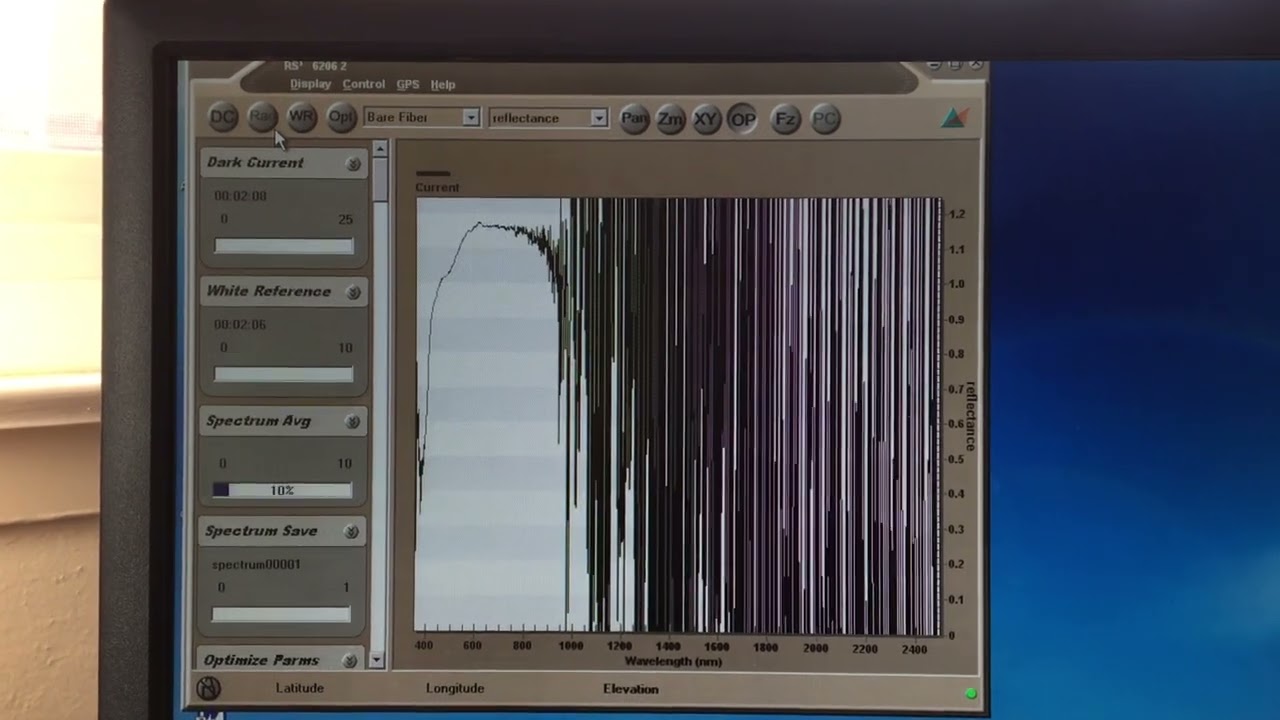 FieldSpec Pro Running RS3 Software