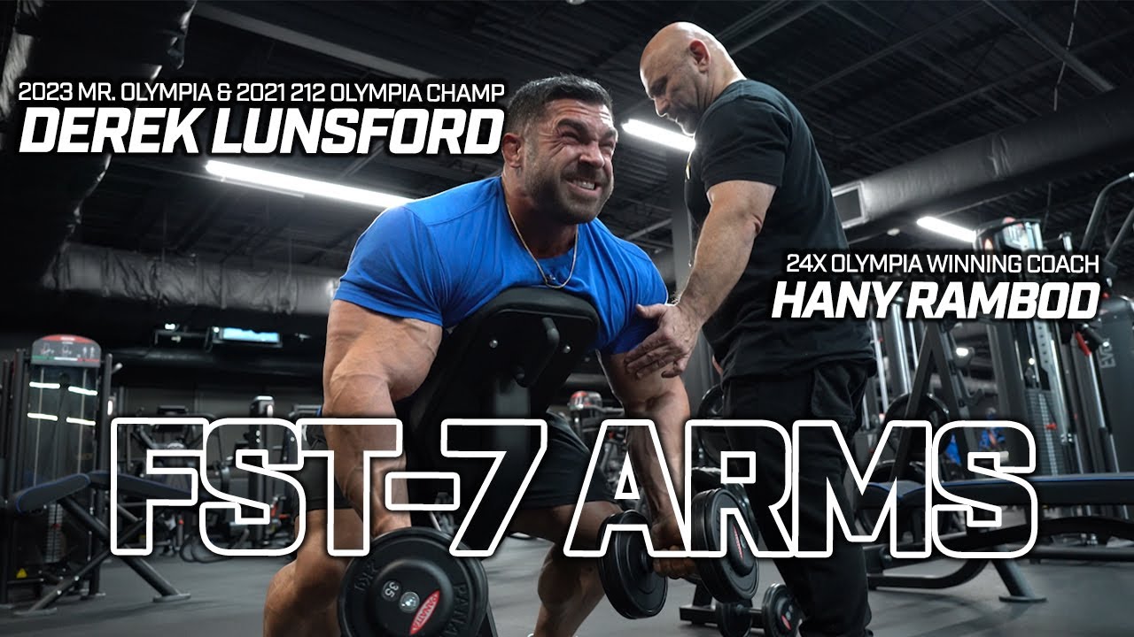 The COACH WORKS IN with 2023 MR. OLYMPIA DEREK LUNSFORD