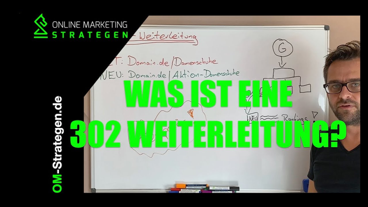 302 Weiterleitung - 302 Redirect erkl&auml;rt