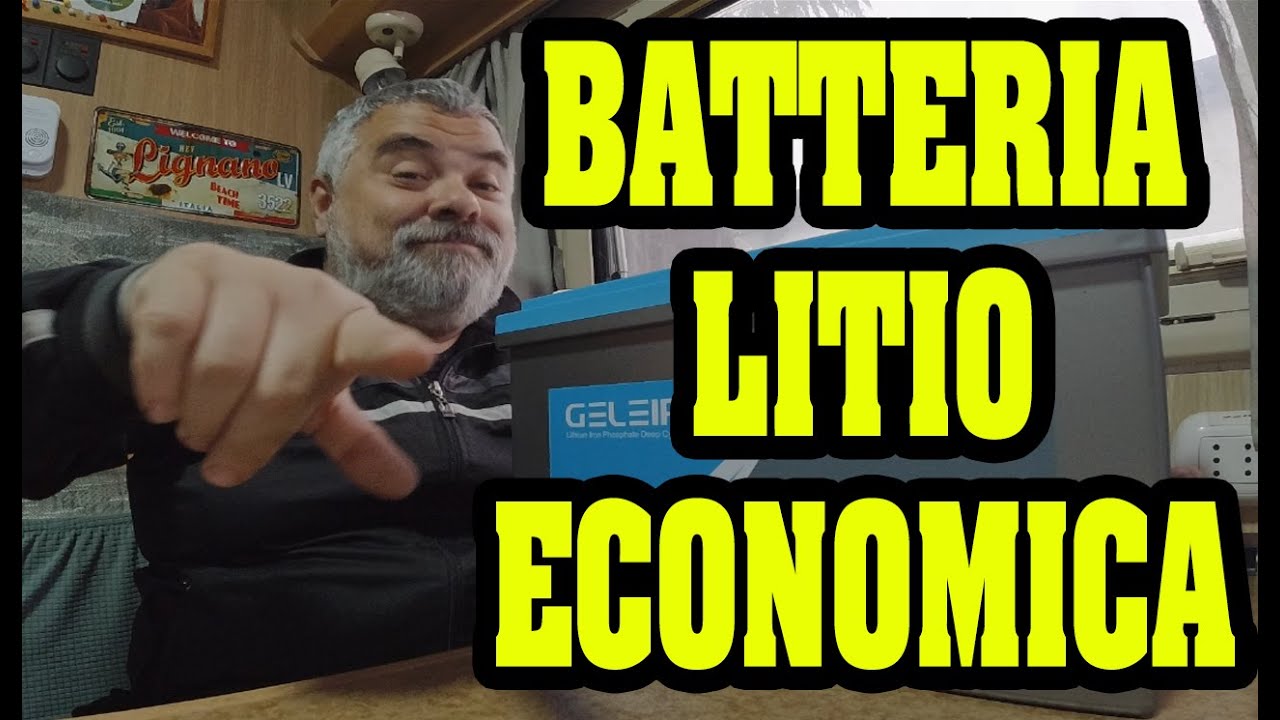 Batteria Litio GELEIPU LiFePo4 ECONOMICA