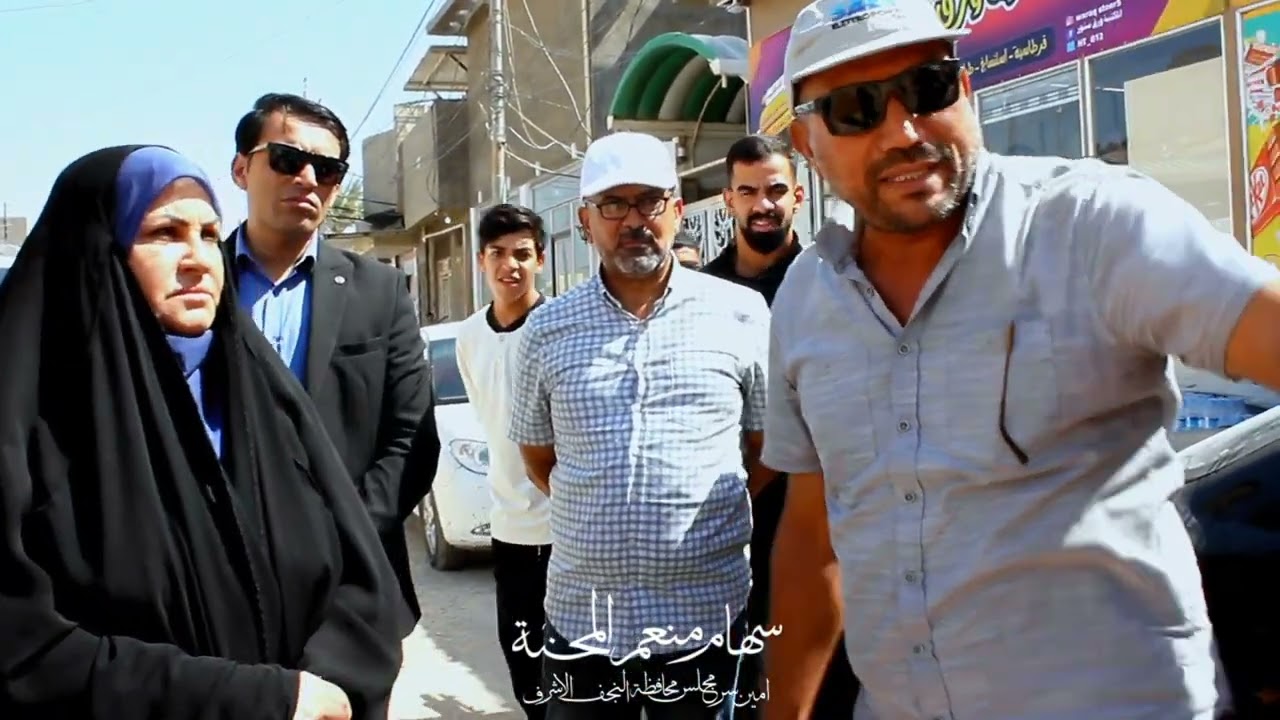 مشروع مجاري قضاء المناذرة النجف الاشرف