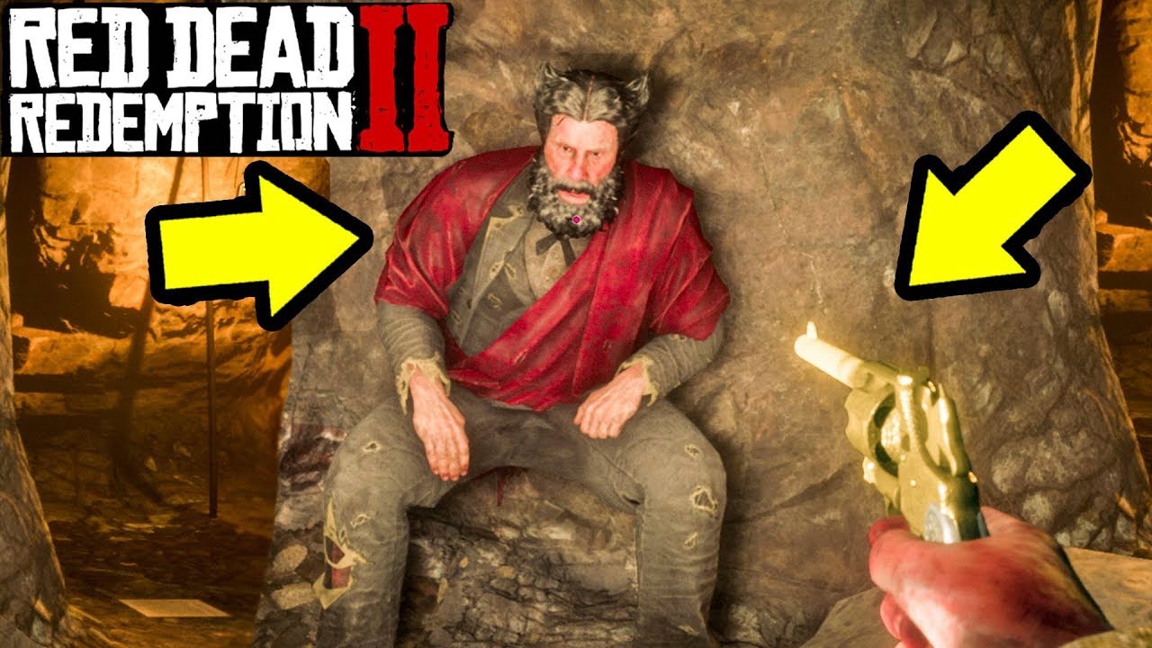 What Happens if You Get Face to Face with The Devil in Red Dead Redemption 2? Cave Hermits Secret!