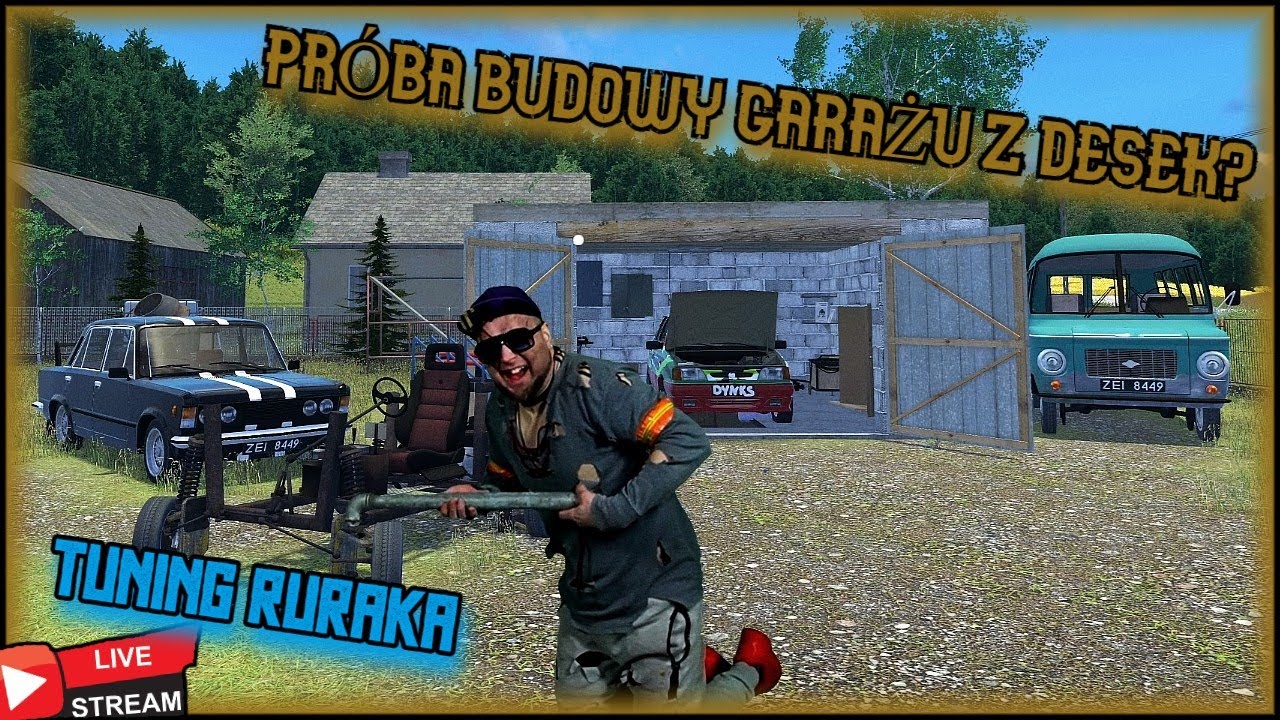 OHV - OSTATNIE SZLIFY RURAKA I JEDZIEMY NA WYŚCIG ! BUDOWA GARAŻU Z DESEK? BO Z PUSTAKÓW ZA DROGI