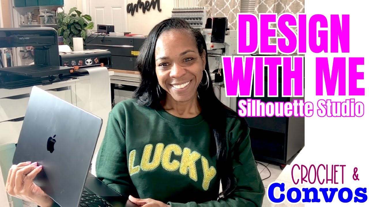 Crafts & Convos | Designing for Beginners in Silhouette Studio | How to Make an SVG