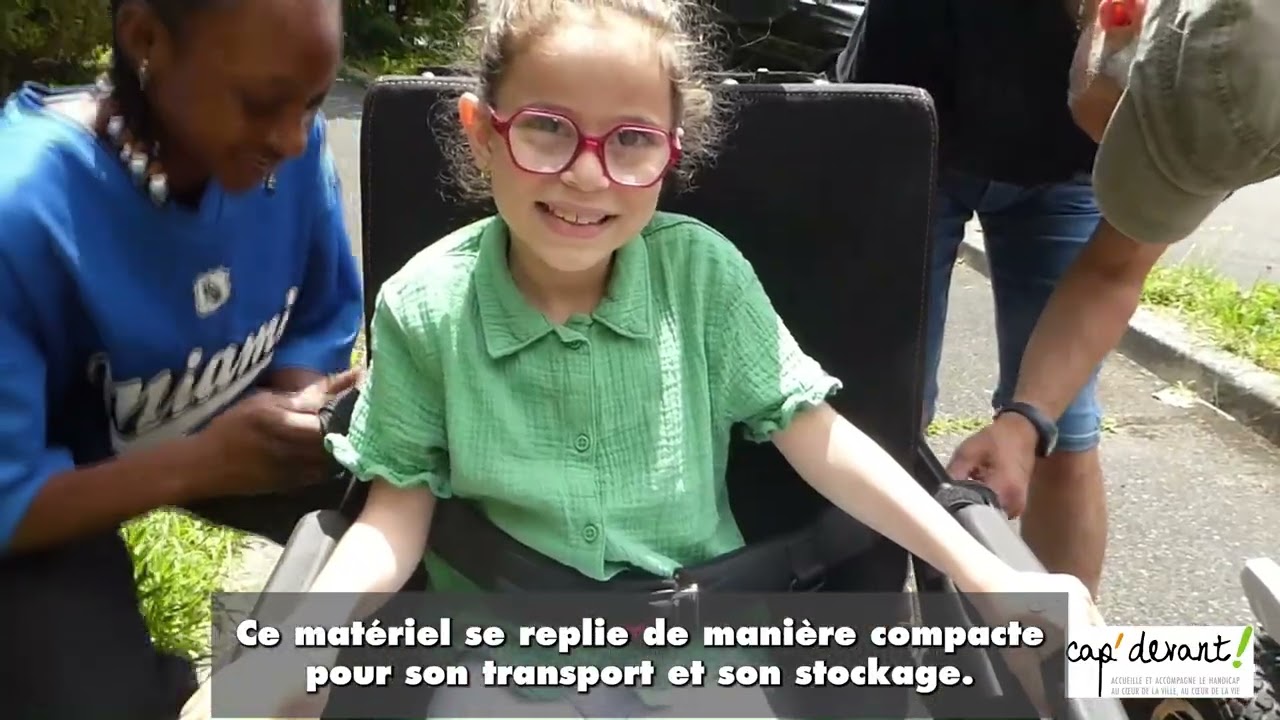 2 joëlettes pour nos jeunes (SESSAD / IEM)