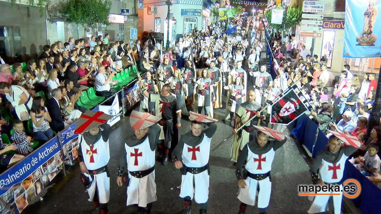 Desfile MOROS Y CRISTIANOS ARCHENA 2015