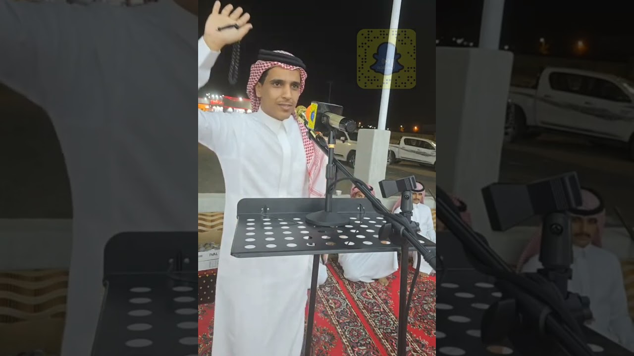 الشيخ عبداللطيف بن ربيق الحربي في ضيافة الشيخ منور بن فويرع المخلفي
