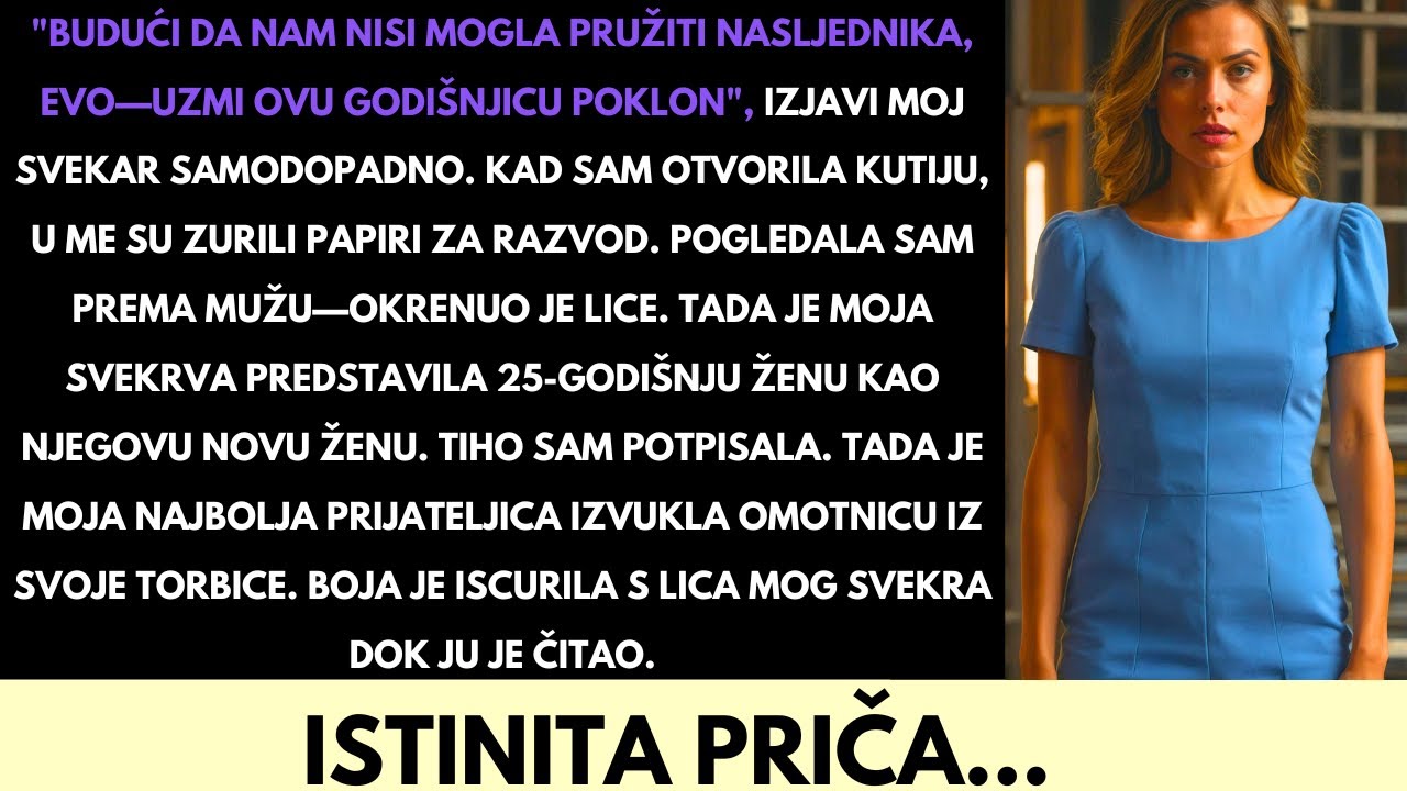 Svekar Mi Je Dao Papire Za Razvod Kao Poklon — Ali Moj Omot Ga Je Ostavio Bez Riječi
