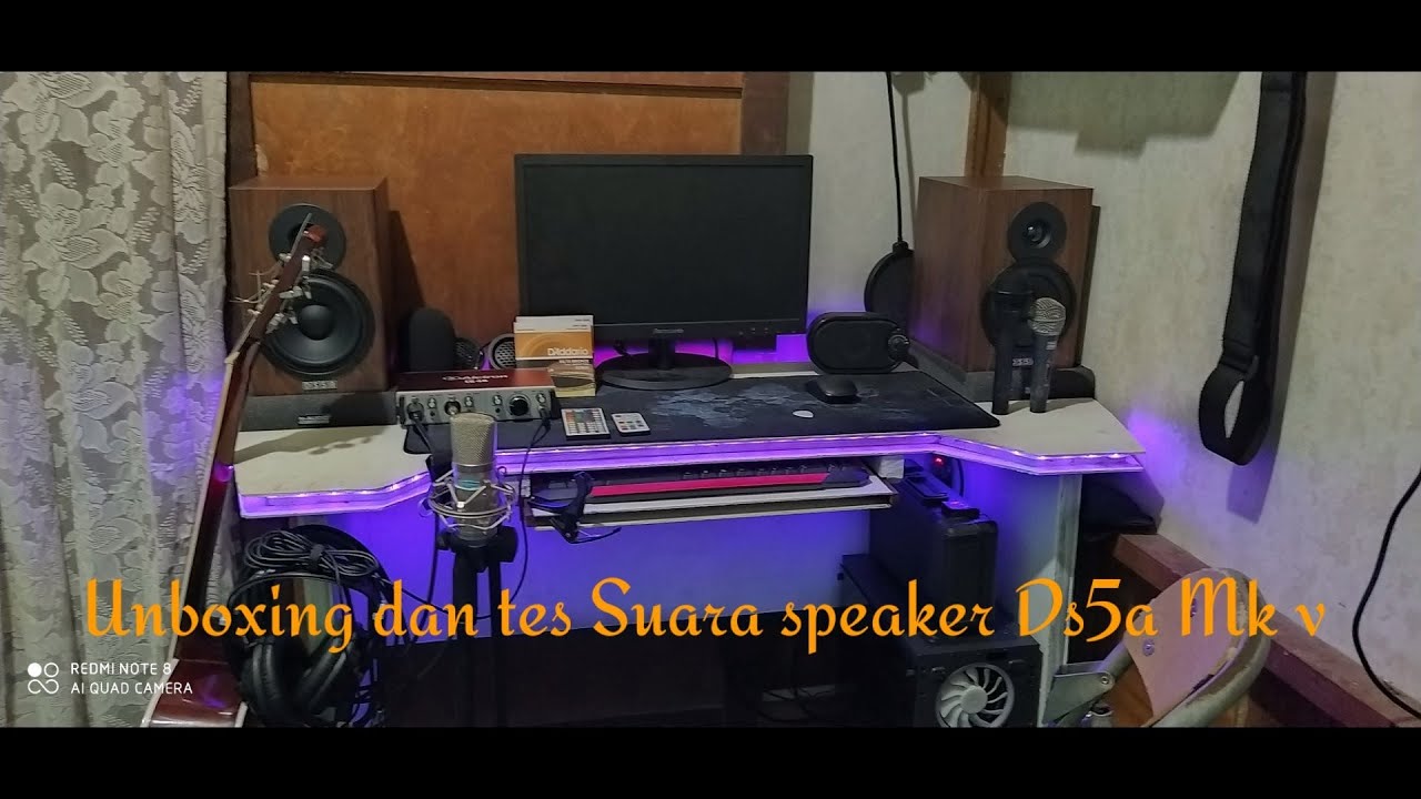 Unboxing dan tes suara speaker DS5A MK5