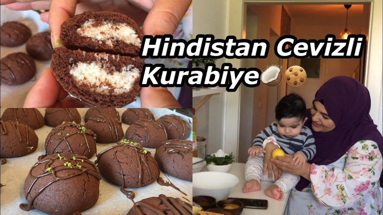 HINDISTAN CEVIZLI🥥 KURABIYE🍪 SÜPRIZ KURABIYE -SOHBETLI TARIFLER