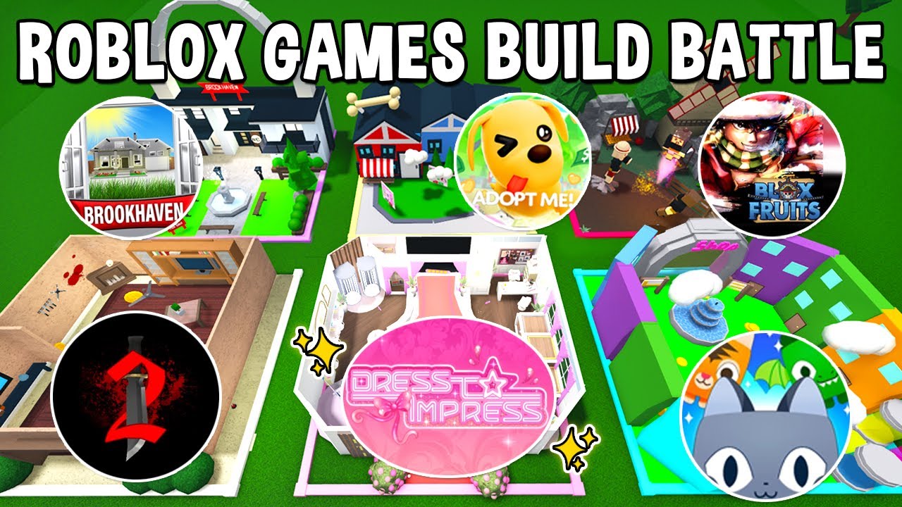 МЕГАИСПЫТАНИЕ по сборке игры Roblox!
