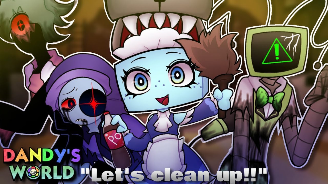 Tisha'a Terrible Night Shift | Dandy's World: Jungle Distracting as TISHA! 🧹
