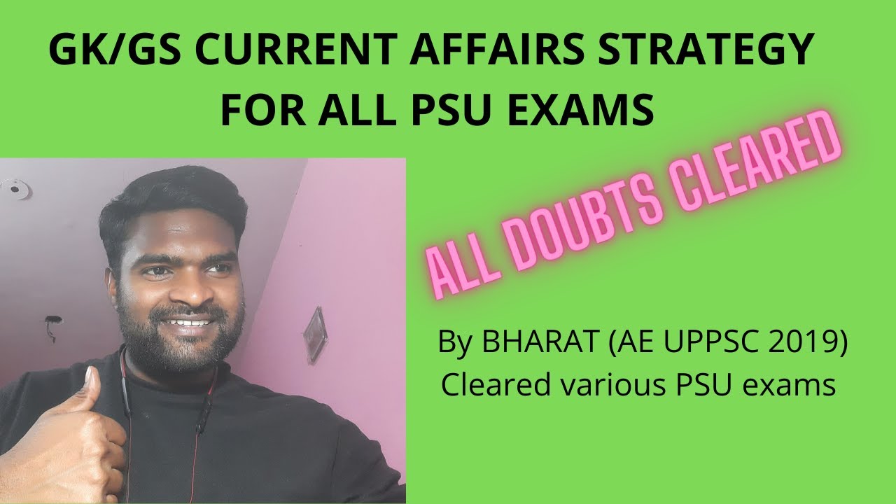 How to prepare GK/GS for any PSU exam #PSU#GKGS#HIGHBP