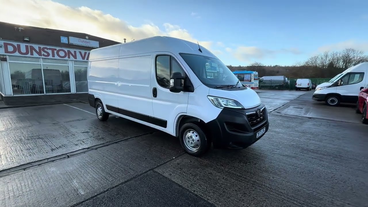 2023/73 Plate Vauxhall Movano 2.2 Hdi 140ps Dynamic L3 H2 Euro6 