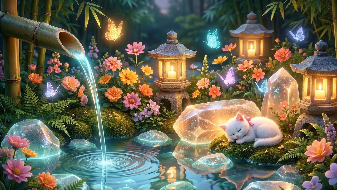 Relaxing Spa Music with Water Sounds 🌊 Deep Sleep, ASMR, Yoga & Meditation  Stress Relief, Insomnia
