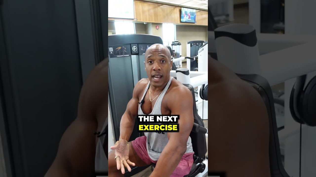 If You Can&rsquo;t Do Dips, Watch This 👀 #Tricepdips #Gymtipsandtricks