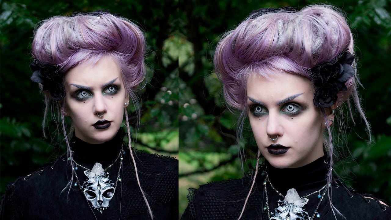 Victorian Goth Hair Tutorial | Manic Moth