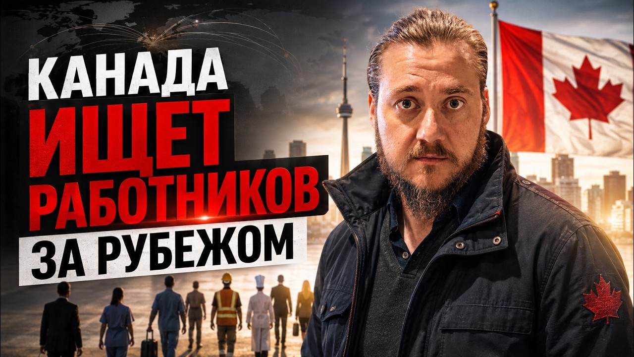 КАНАДА ИЩЕТ РАБОТНИКОВ ЗА РУБЕЖОМ / НАБОР АВГУСТ 2026