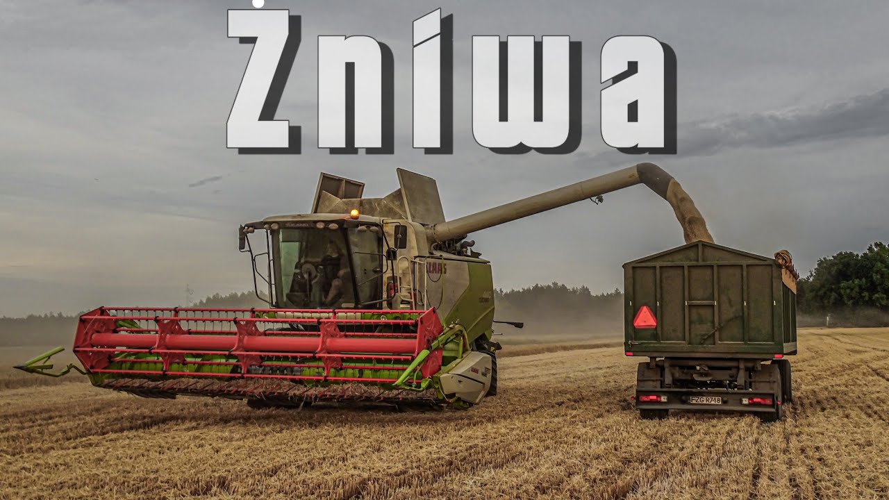 🇵🇱Pierwsze żniwa jęczmienia 2022㋛︎Engine sound John Deere 6930㋛︎Claas tucano 440