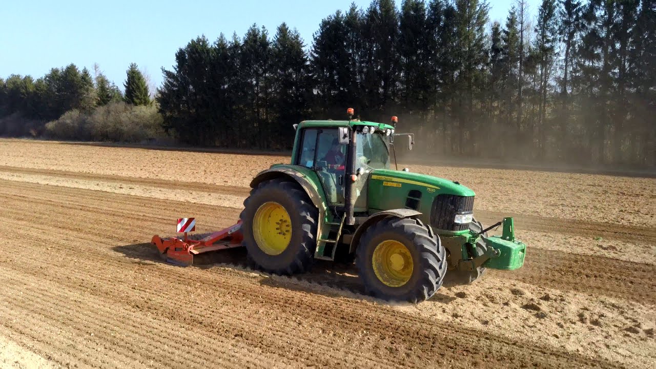 AgopenGPS in France  / Centipede RTK - Maize preparation