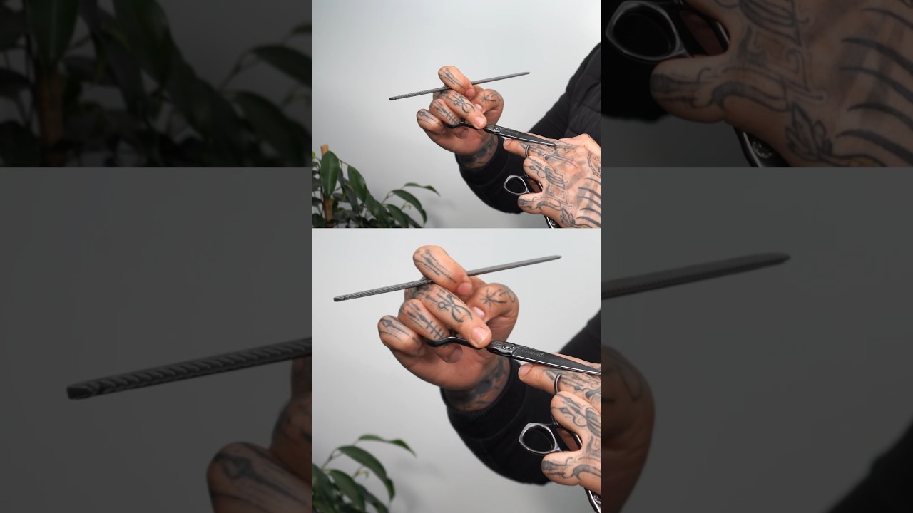 HOW TO - HOLD SCISSORS TUTORIAL #barber #tutorial