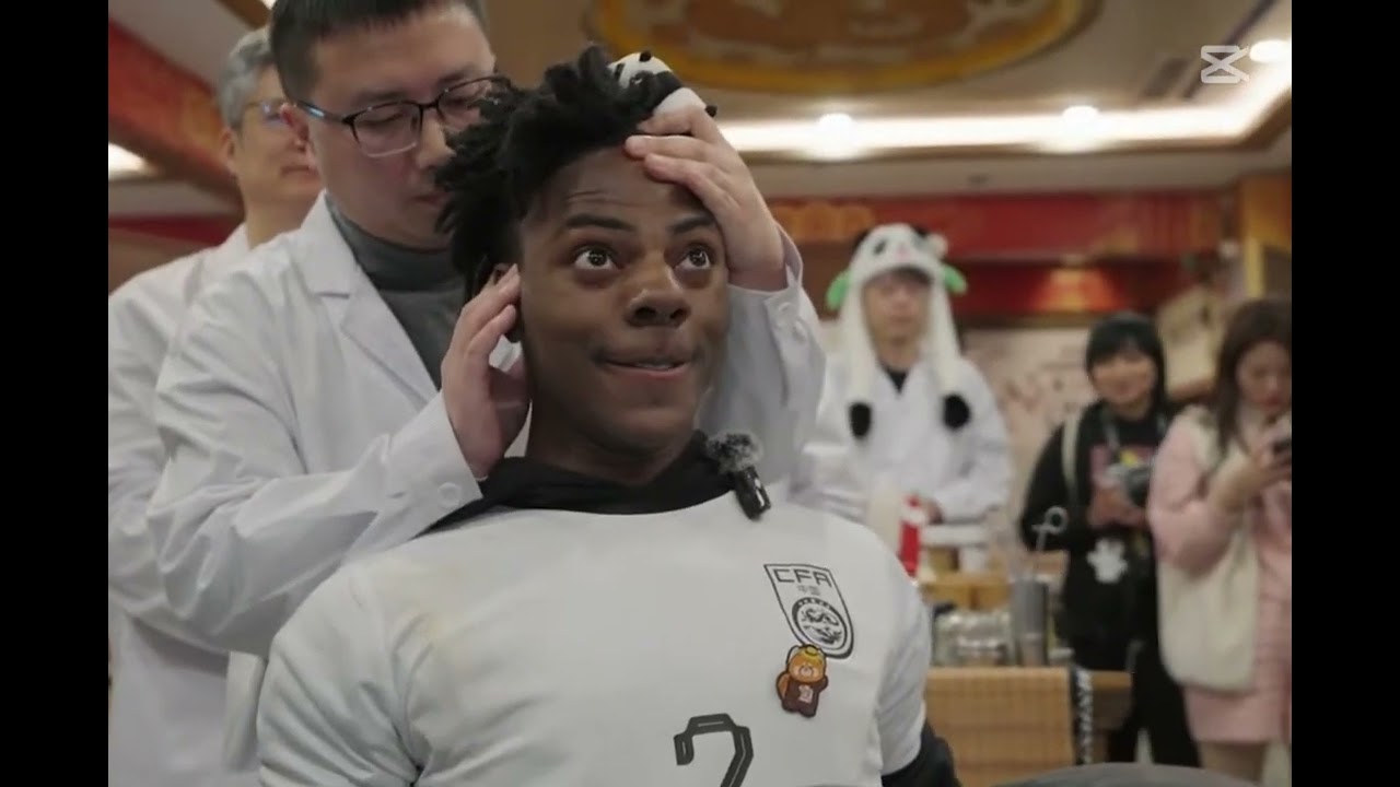 ISHOWSPEED!! GOT FREE  MASSAGE IN CHINA