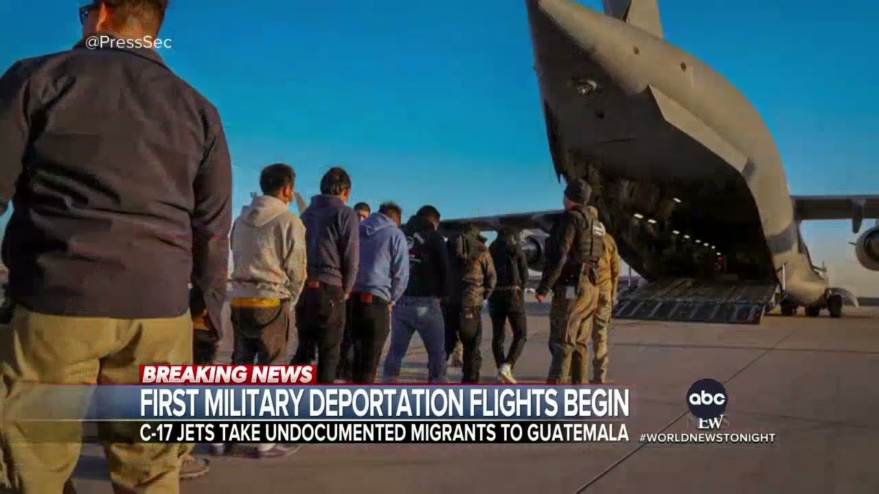 Inside the Controversial Deportation Flights: Migrants in Chains