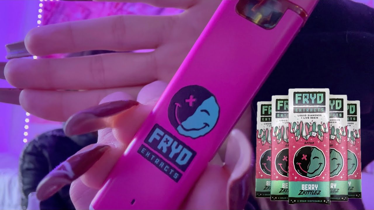 FRYD 2 GRAM LIQUID DIAMONDS + LIVE RESIN REVIEW - BERRY ZKITTLEZ