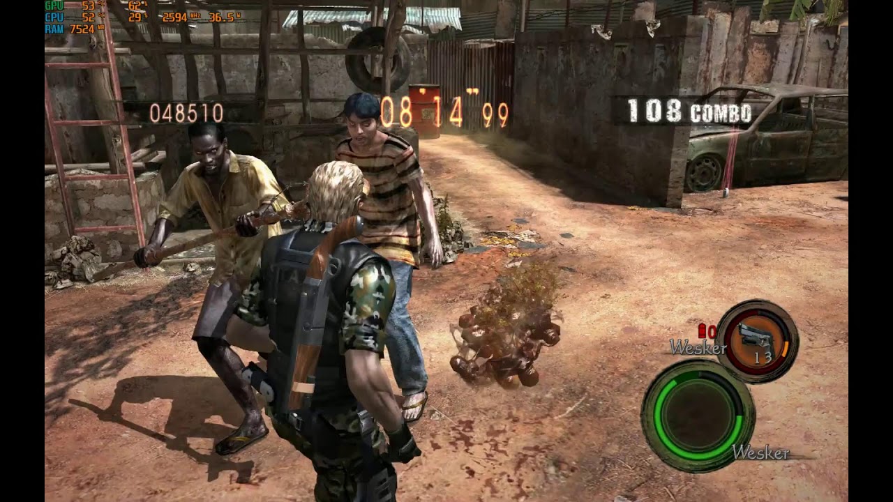 RE5 Mercenaries Classic w/ Gustavo