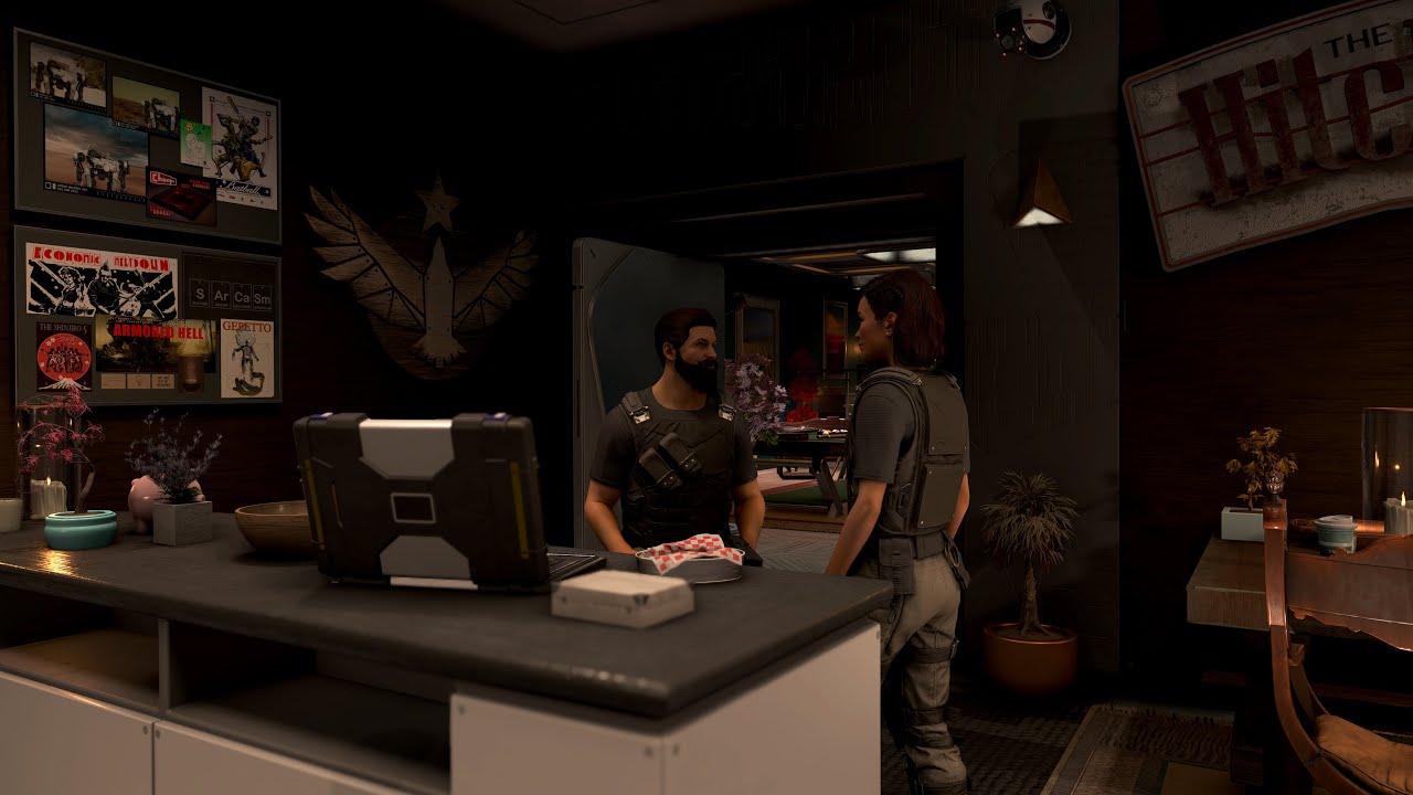 Starfield Watchtower: Lotje’s Stardock Apartment Tour