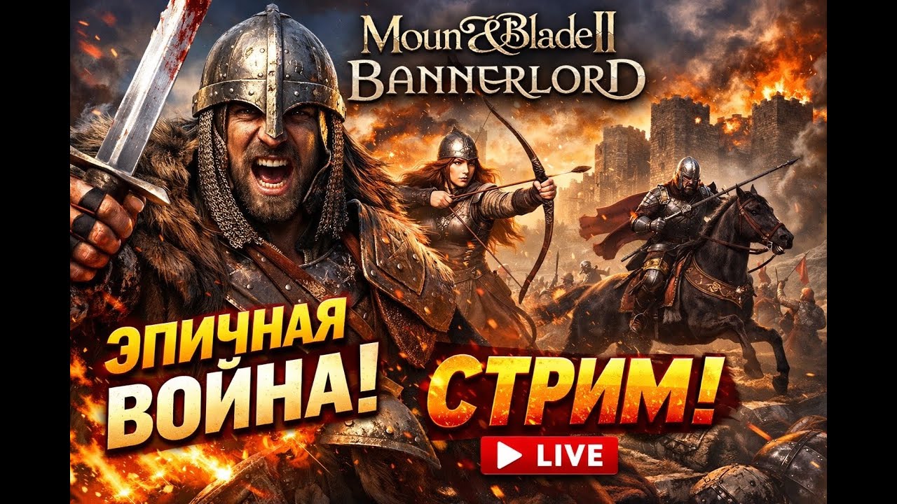 Mount & Blade II: Создаю свою Империю с нуля. Путь короля 🛡️
