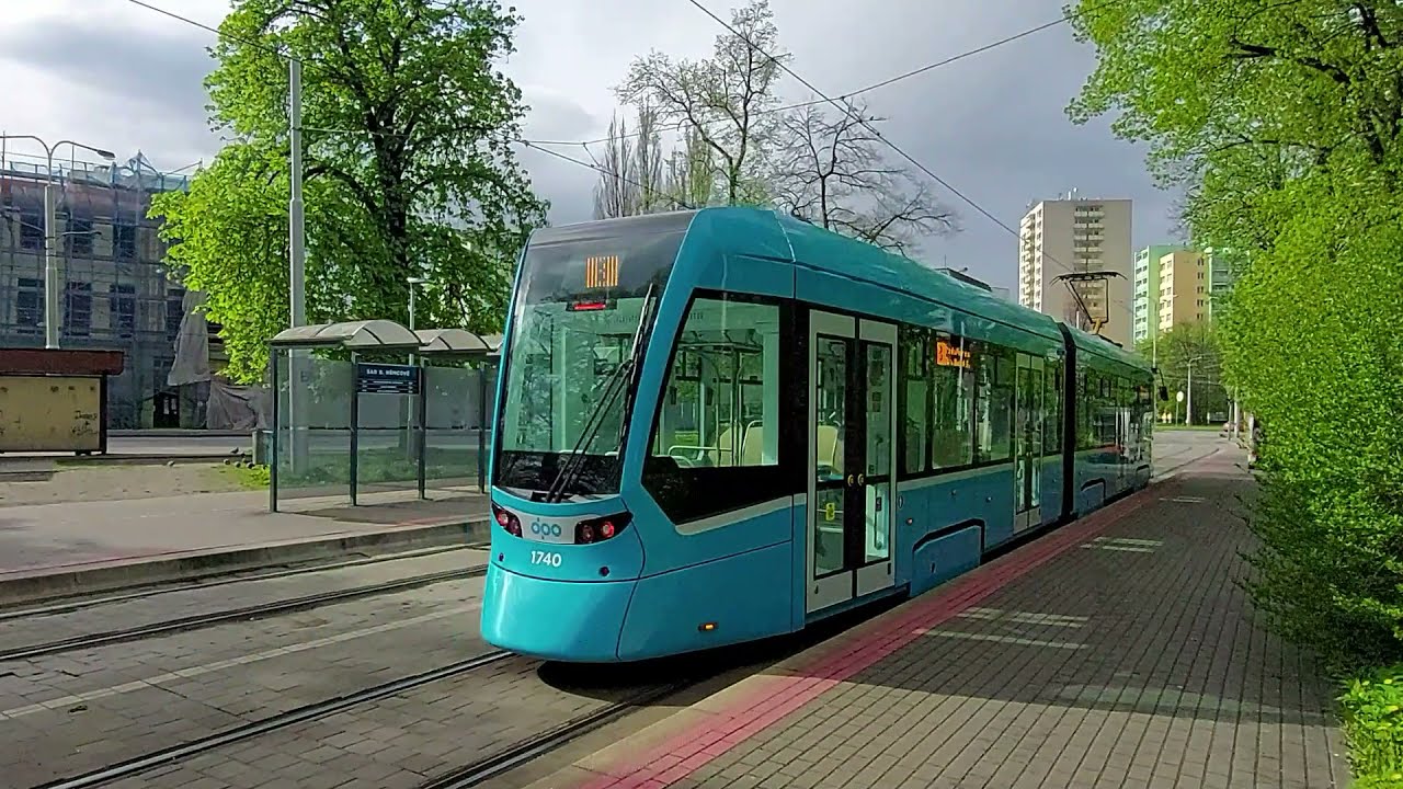 Ostravské tramvaje: stadlerová linka 8