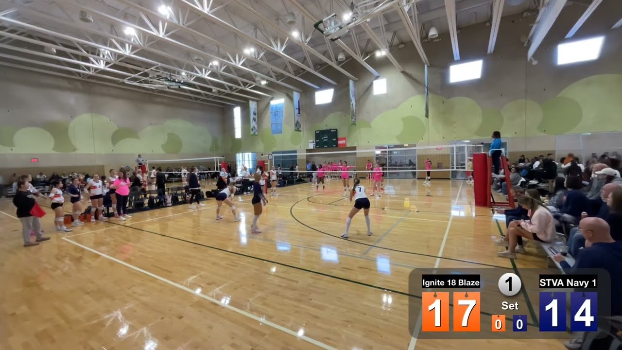 Ignite 18 Blaze vs STVA 17 Navy 1 set 1 ~ 2/8/2026