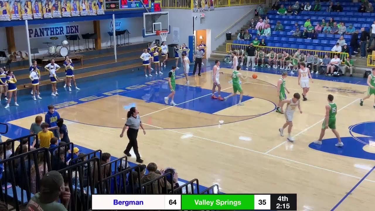 Bergman vs Valley Springs 2/6/26