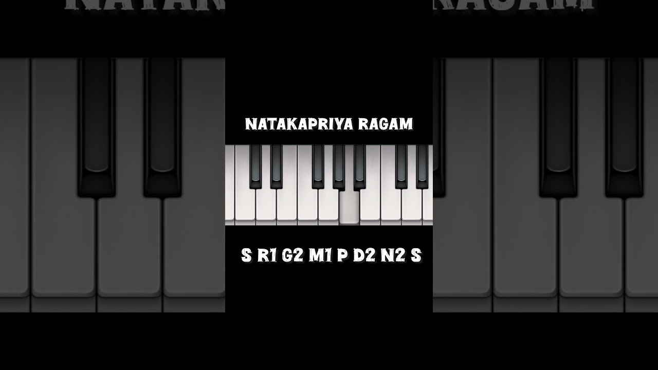 Natakapriya ragam|keyboard|