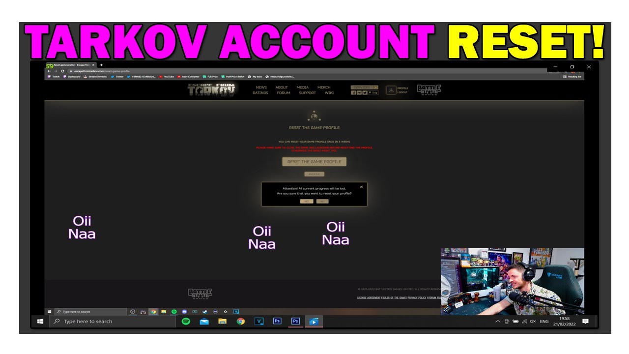 I Reset my Tarkov Account?!
