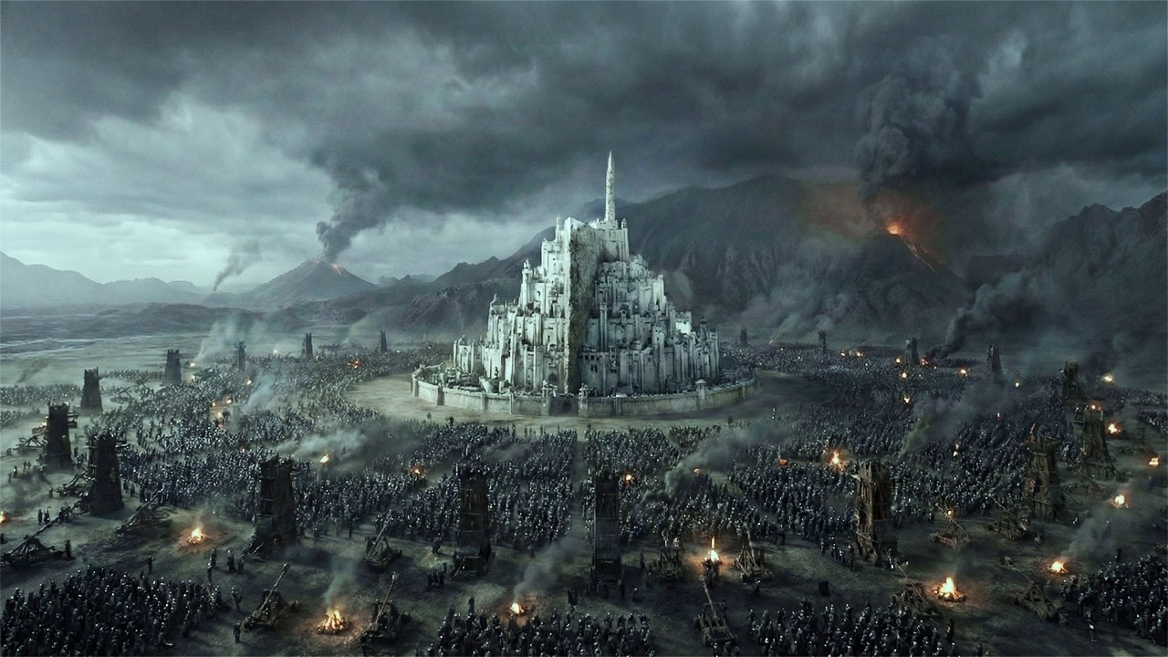 Age of Kingdoms | The Battle of Pelennor Fields & Minas Tirith | AI Short Film