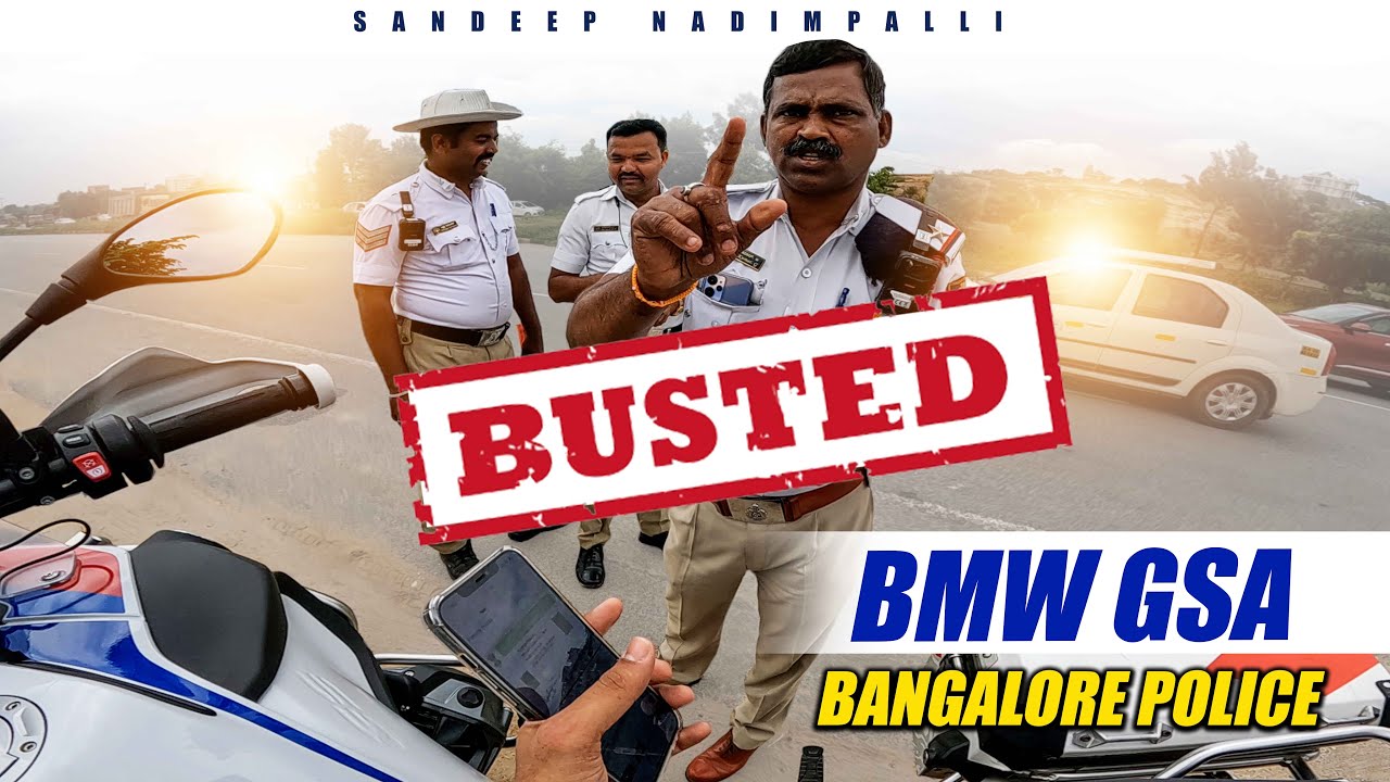 BUSTED | BMW GSA | Bangalore Police | Day - 1 | Sandeep Nadimpalli | Telugu |