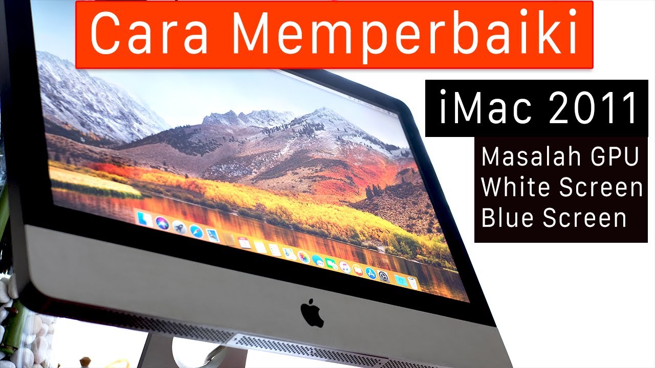 Cara Memperbaiki iMac yang tidak mau booting stuck logo Apple, putih (Masalah GPU)