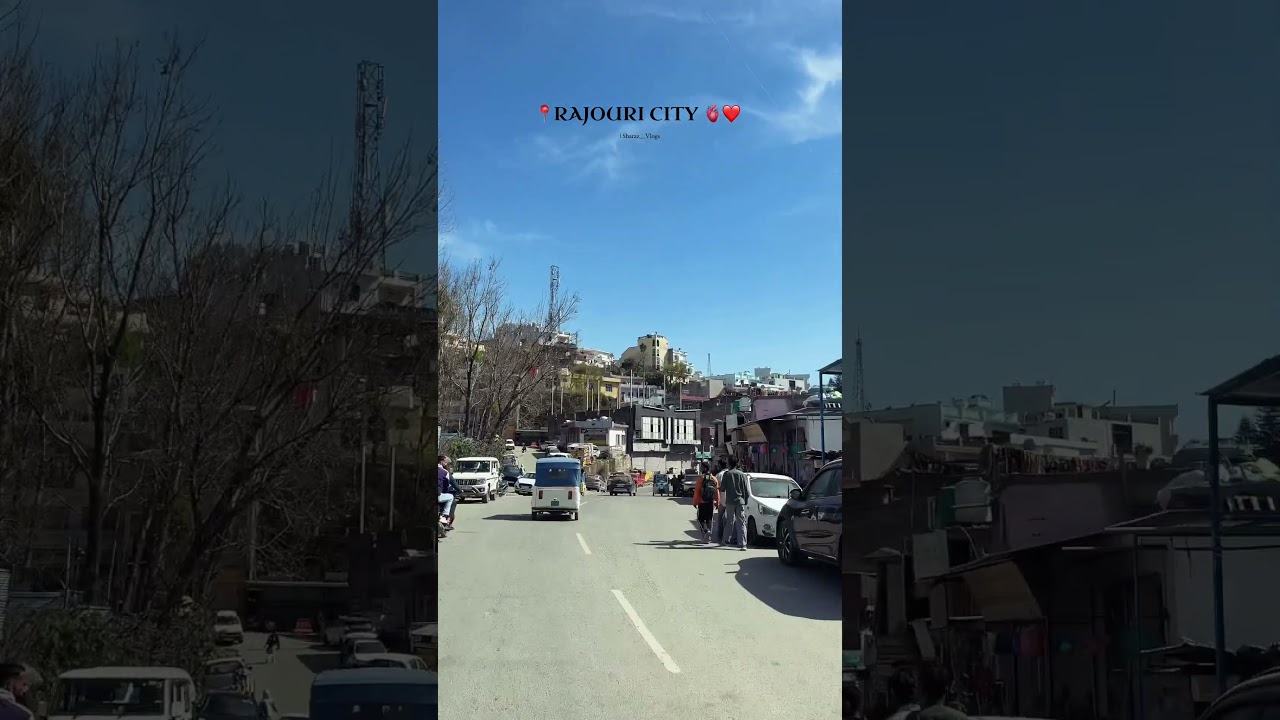 📍Rajouri City (J&K) 🫀❤️ | Rajouri, J&K | Sharaz Vlogs