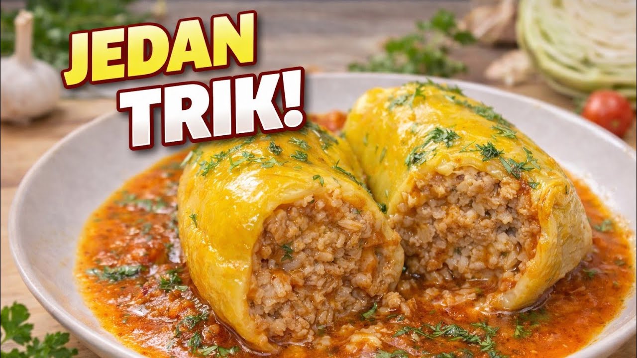  Svi me PITAJU kako ih pravim! 😲 Punjene paprike😍( Lagano, sočno i preukusno!)